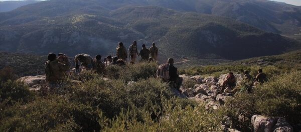 Afrin Racu'nun batısı 687. Tepe - Sputnik Türkiye