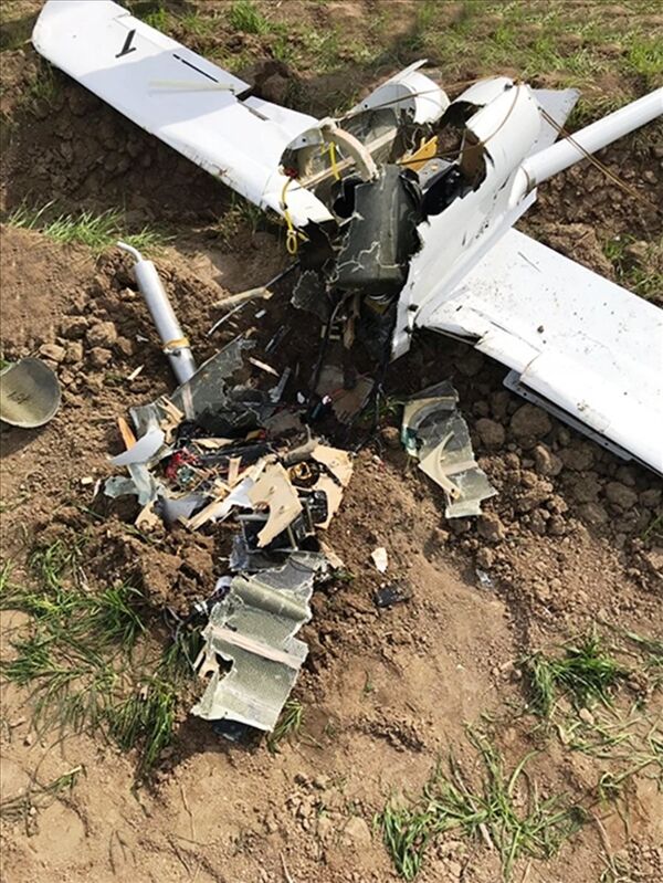 Azerbaycan ordusunun düşürdüğü Ermenistan'a ait X-55 tipli insansız hava aracı  - Sputnik Türkiye