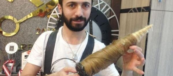 Obüs mermili saç modeli - Sputnik Türkiye