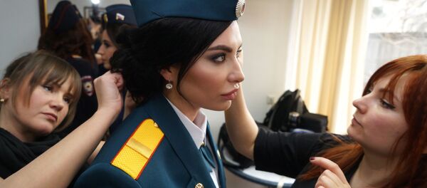 Krasnodar'da Apoletli Güzellik Yarışması - Sputnik Türkiye