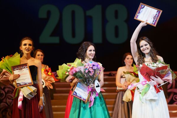 Krasnodar'da Apoletli Güzellik Yarışması - Sputnik Türkiye