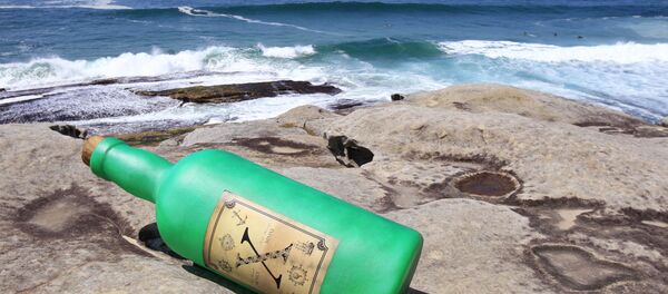 Şişe mesajı - Sputnik Türkiye