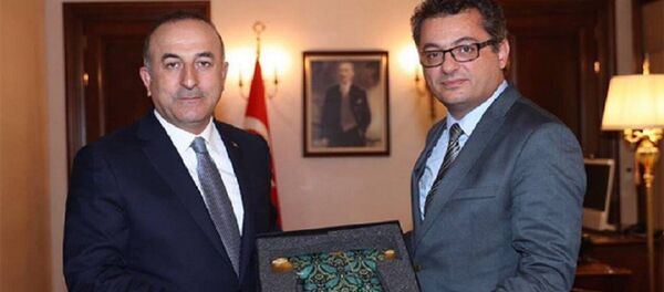 Tufan Erhürman, Mevlüt Çavuşoğlu - Sputnik Türkiye