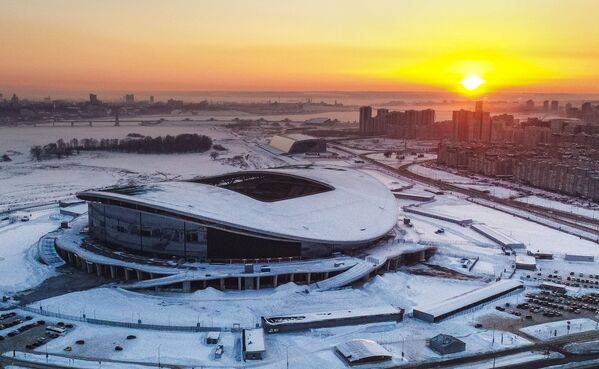 2018 Dünya Kupası maçlarına ev sahipliği yapacak Kazan Arena - Sputnik Türkiye