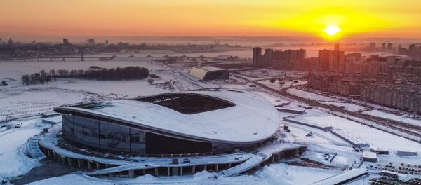 2018 Dünya Kupası maçlarına ev sahipliği yapacak Kazan Arena 2018 Dünya Kupası maçlarına ev sahipliği yapacak Kazan Arena - Sputnik Türkiye