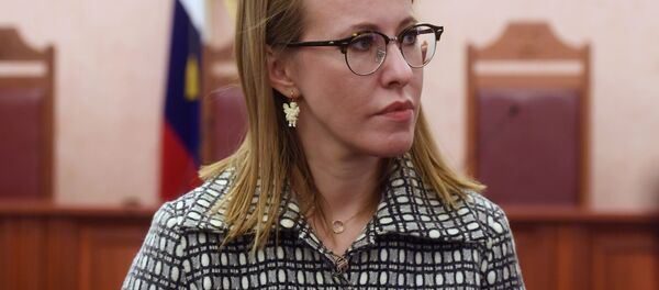 Rusya devlet başkanlığı seçimlerinde 'herkese karşı' aday Kseniya Sobçak - Sputnik Türkiye