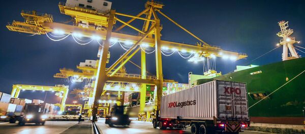 ABD liman nakliyat ithalat - Sputnik Türkiye