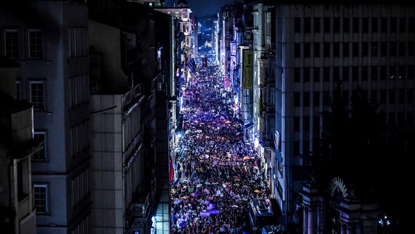 Feminist Gece Yürüyüşü - 2019 - Sputnik Türkiye