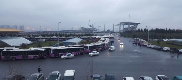 Halk otobüsleri kontak kapattı - Sputnik Türkiye