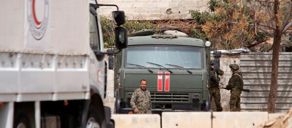 El Vafidin kontrol noktası El Vafidin kontrol noktası - Sputnik Türkiye