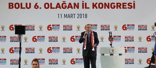 Cumhurbaşkanı ve AK Parti Genel Başkanı Recep Tayyip Erdoğan - Sputnik Türkiye