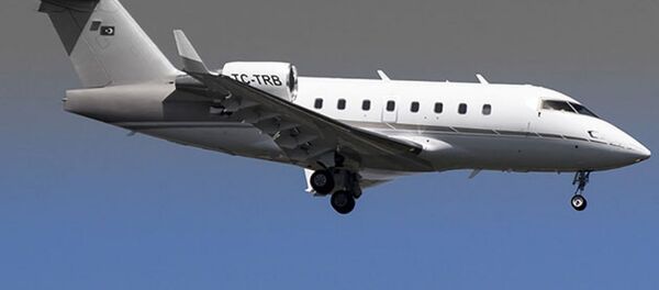 TC-TRB tescilli Bombardier Challenger 604 tipi iş jeti - Sputnik Türkiye