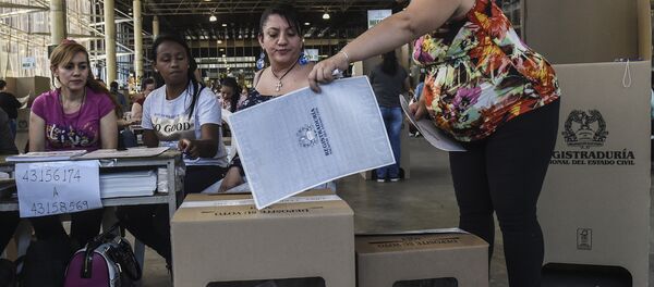 Kolombiya-Seçimler - Sputnik Türkiye