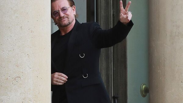 U2 solisti Bono - Sputnik Türkiye