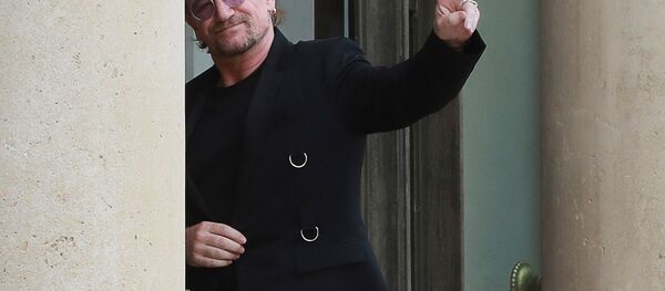 U2 solisti Bono U2 solisti Bono - Sputnik Türkiye