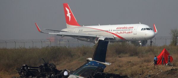 Katmandu Havalimanı-Enkaz - Sputnik Türkiye