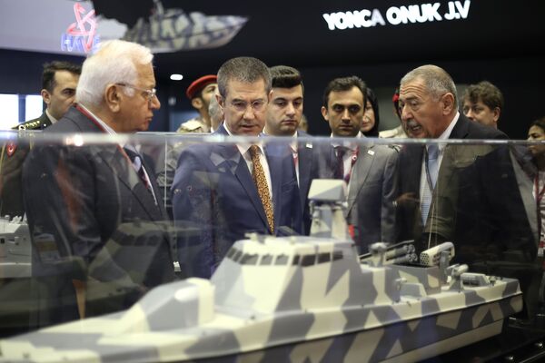 Katar'da Uluslararası Denizcilik Savunma Fuarı ve Konferansı DIMDEX 2018 - Sputnik Türkiye