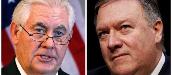 Rex Tillerson, Mike Pompeo - Sputnik Türkiye