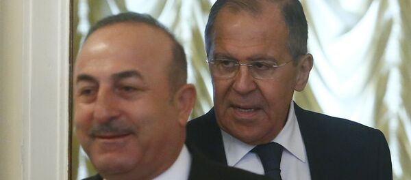 Rusya Dışişleri Bakanı Sergey Lavrov- Türkiye Dışişleri Bakanı Mevlüt Çavuşoğlu - Sputnik Türkiye