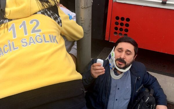 İstanbul'da tramvaylar çarpıştı - Sputnik Türkiye