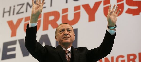 Cumhurbaşkanı ve AK Parti Genel Başkanı Recep Tayyip Erdoğan - Sputnik Türkiye