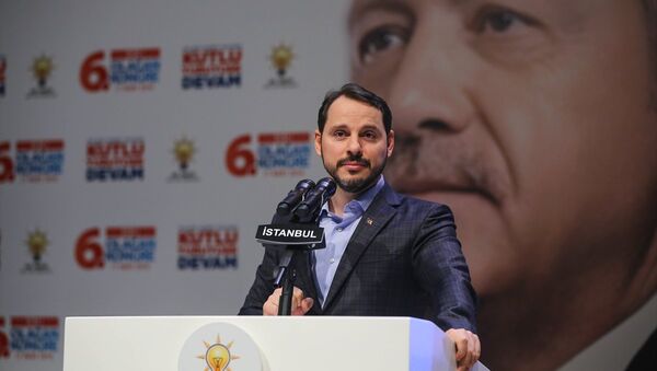 Enerji ve Tabii Kaynaklar Bakanı Berat Albayrak - Sputnik Türkiye