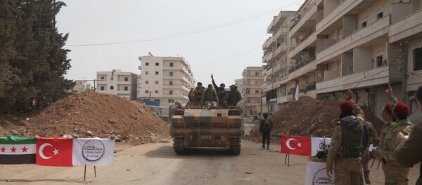 TSK ve ÖSO Afrin merkezinde - Sputnik Türkiye