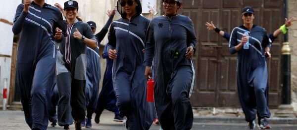 8 Mart 2018 Suudi Arabistan Cidde kadınlar maraton - Sputnik Türkiye