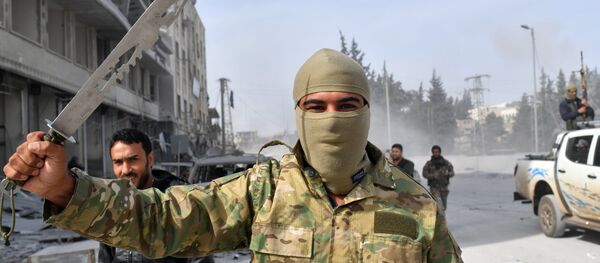 Afrin ÖSO hançer - Sputnik Türkiye