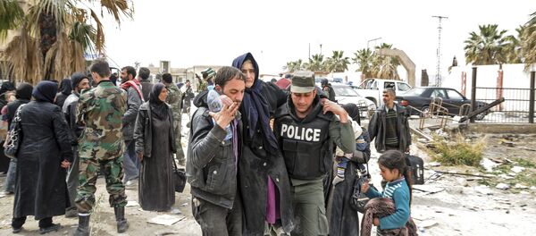 Doğu Guta-Tahliye - Sputnik Türkiye