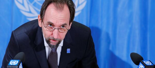 BM İnsan Hakları Yüksek Komiseri Zeyd Raad El Hüseyin - Sputnik Türkiye