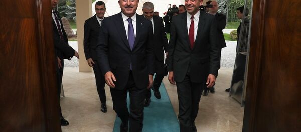 Mevlüt Çavuşoğlu - Kudret Özersay - Sputnik Türkiye