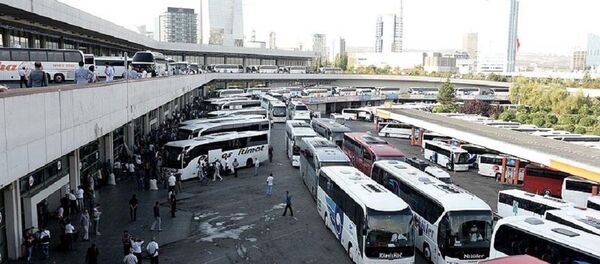 Ankara, otogar, otobüs terminali Ankara, otogar, otobüs terminali - Sputnik Türkiye