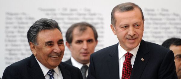 Aydın Doğan, Recep Tayyip Erdoğan Aydın Doğan, Recep Tayyip Erdoğan - Sputnik Türkiye