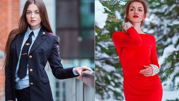 Rusya’nın model görünümlü kadın polisleri: ‘Tutukla beni’ diye laf atanlar oluyor - Sputnik Türkiye