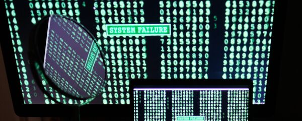 Lines with digits on computer and laptop screens - Sputnik Türkiye