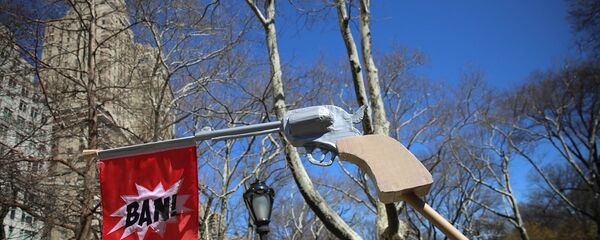 ABD'de silah karşıtı öğrenci protestoları - Sputnik Türkiye