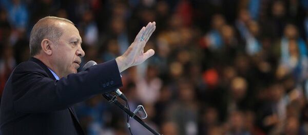 AK Parti Genel Başkanı ve Cumhurbaşkanı Recep Tayyip Erdoğan - Sputnik Türkiye