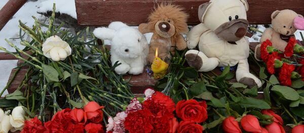 Kemerovo'da yangın - Sputnik Türkiye