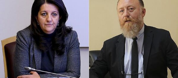 Pervin Buldan, Sezai Temelli, HDP - Sputnik Türkiye