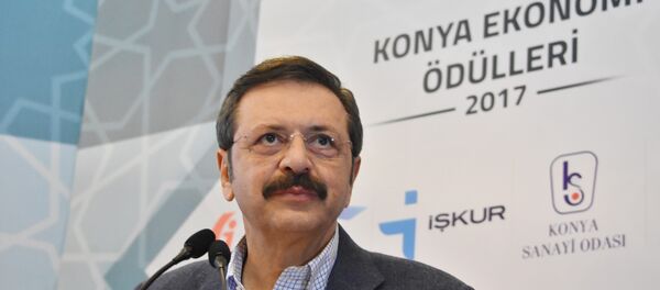 Türkiye Odalar ve Borsalar Birliği (TOBB) Başkanı Rifat Hisarcıklıoğlu - Sputnik Türkiye