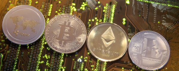 Dijital para birimleri Ripple,Bitcoin, Etherum ve Litecoin - Sputnik Türkiye