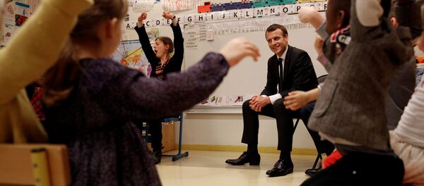 Fransa Cumhurbaşkanı Emmanuel Macron - Sputnik Türkiye