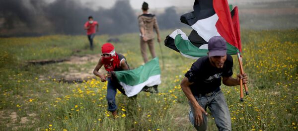Gazze İsrail sınırı protesto çatışma Gazze İsrail sınırı protesto çatışma - Sputnik Türkiye