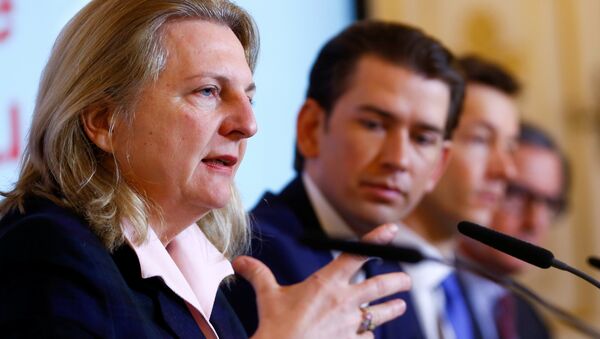 Avusturya Dışişleri Bakanı Karin Kneissl - Sputnik Türkiye