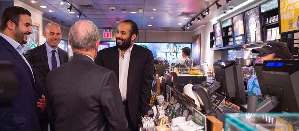 Suudi Arabistan Veliaht Prensi Muhammed bin Selman, ABD'de - Sputnik Türkiye