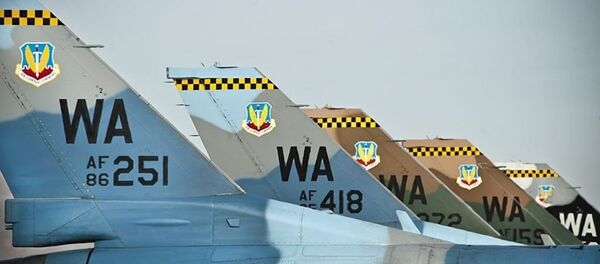 'Saldırganlar' filosundaki F-16C avcı uçakları - Sputnik Türkiye