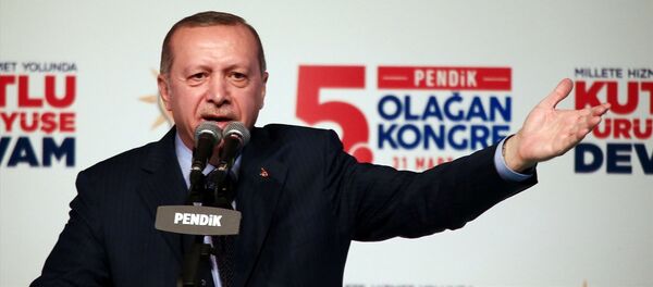 Cumhurbaşkanı ve AK Parti Genel Başkanı Recep Tayyip Erdoğan - Sputnik Türkiye