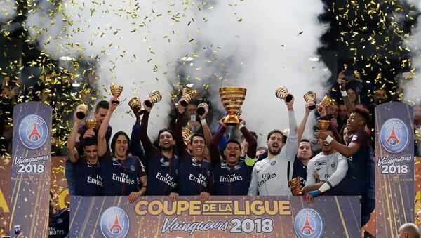 Fransa Lig Kupasını PSG kazandı - Sputnik Türkiye