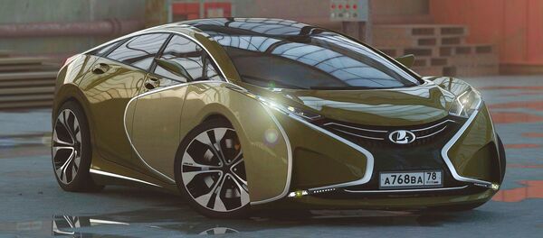 Rus tasarımcı, Lada Questa’nın konsept görüntüsünü yayınladı - Sputnik Türkiye